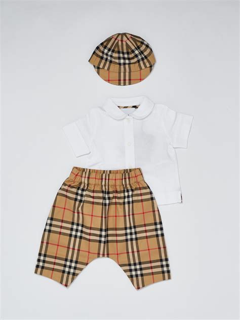 completo burberry bimbo|Abbigliamento Burberry neonato .